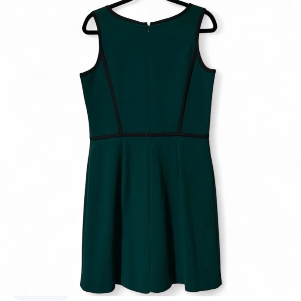 LOFT Elegant Green Sleeveless Dress - Picture 7 of 8